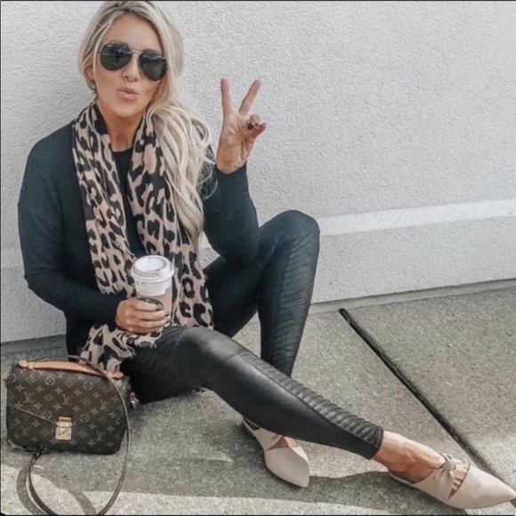 7 For All Mankind Pants - 7 FOR ALL MANKIND • moto faux leather leggings